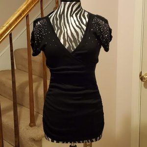 Express embellished shirt